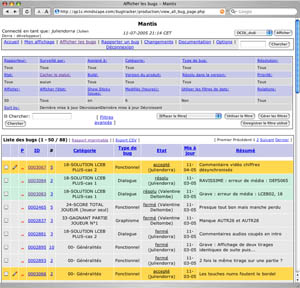 Mantis Bug Tracker